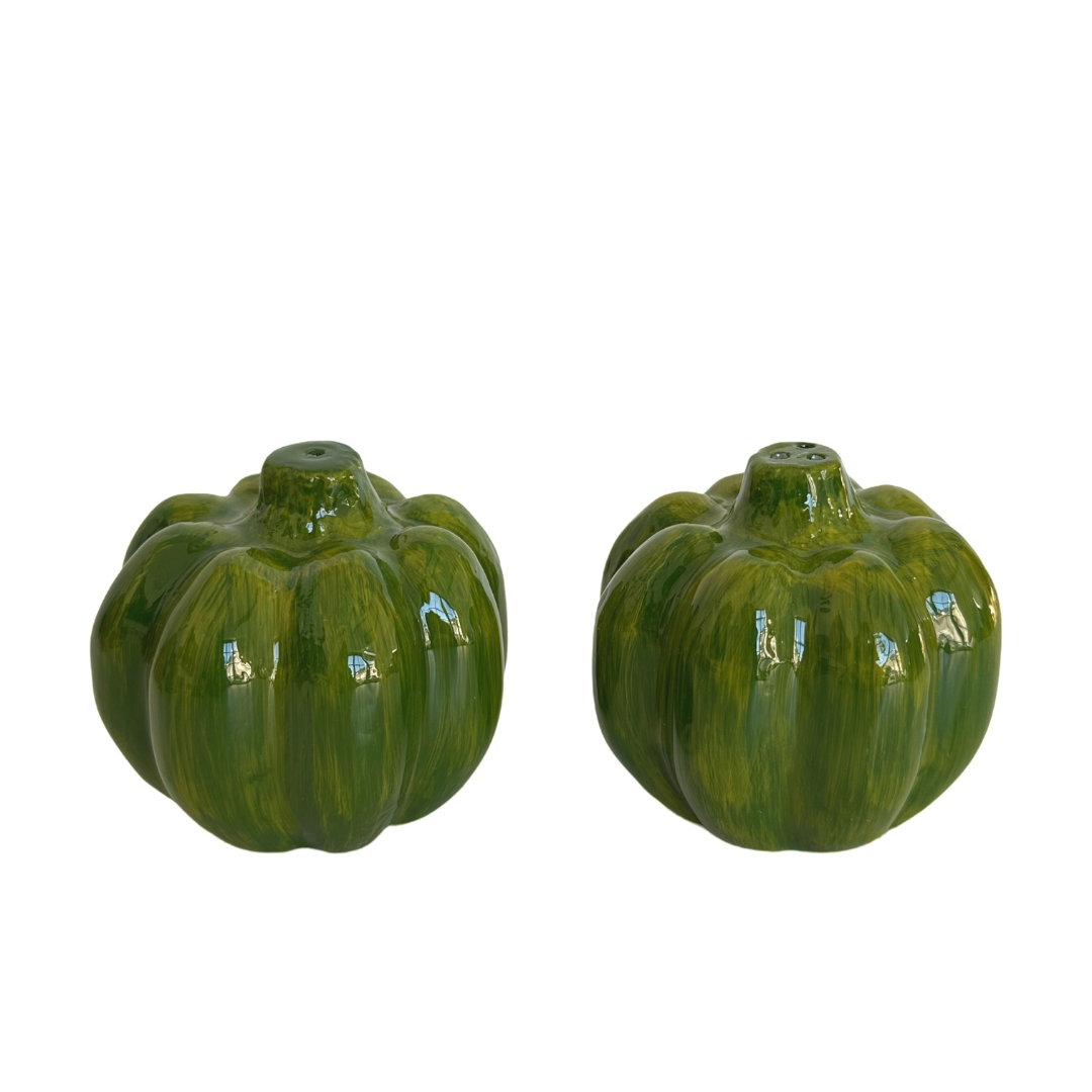 Green peppers peper en zout set