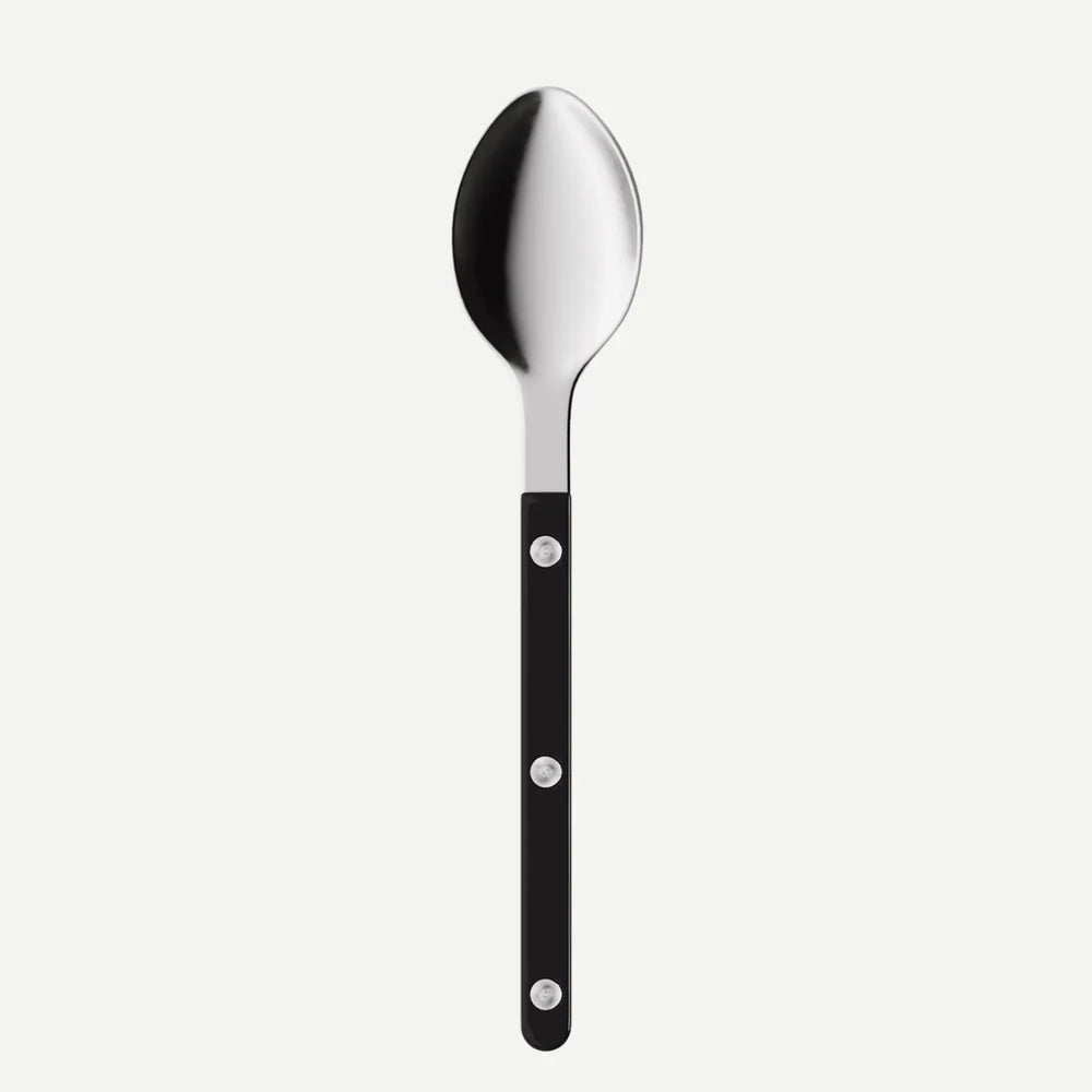 Dessertlepel- Bistrot Solid, Zwart